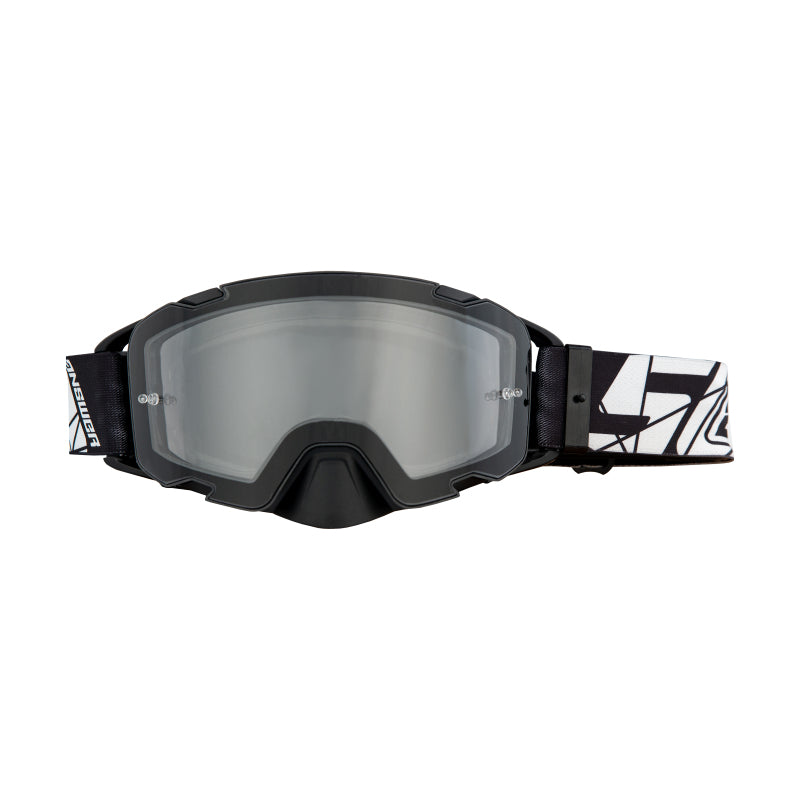 Answer ARC II Magnetic LE Goggles with replacement lens - Black/Smoke Eyewear Answer