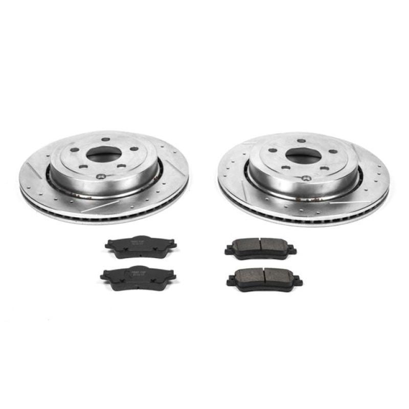 Power Stop 11-17 Chevrolet Caprice Rear Z23 Evolution Sport Brake Kit Brake Kits - Performance D&S PowerStop