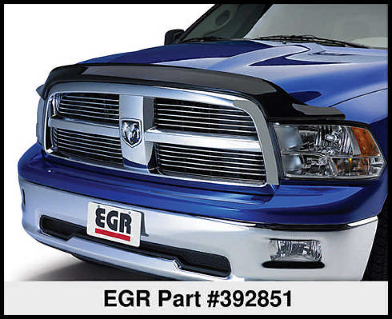 EGR 10+ Dodge Ram HD Aerowrap Hood Shield (392851) Hood Deflectors EGR