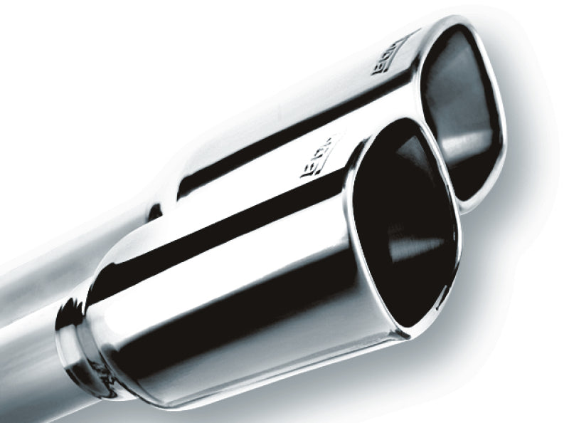 Borla 19 Chevrolet Silverado/GMC Sierra 1500 6.2L SS (S-Type) Catback Exhaust - Square Chrome Tips Catback Borla