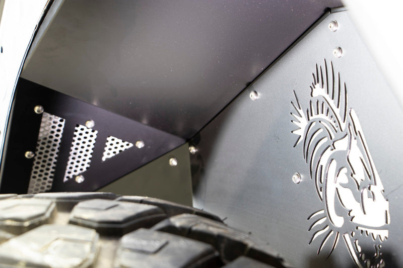 Fishbone Offroad 2018+ Jeep Wrangler Raw Rear Inner Fenders Fenders Fishbone Offroad