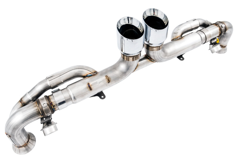 AWE Tuning Porsche 991 GT3 / RS SwitchPath Exhaust - Chrome Silver Tips Catback AWE Tuning