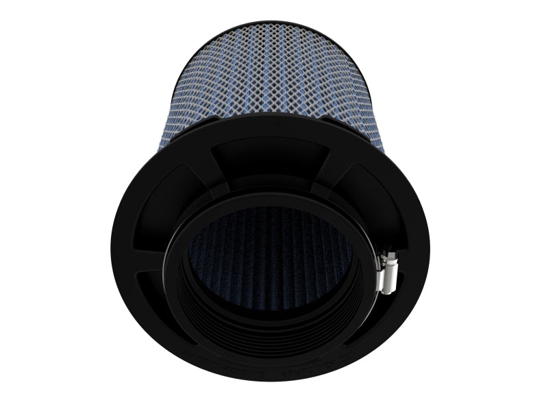 aFe Magnum Flow Pro 5R Air Filter 4in. Flange ID x 6-1/2in. Base x 6-1/2in. Top x 8 in. Height Air Filters - Direct Fit aFe