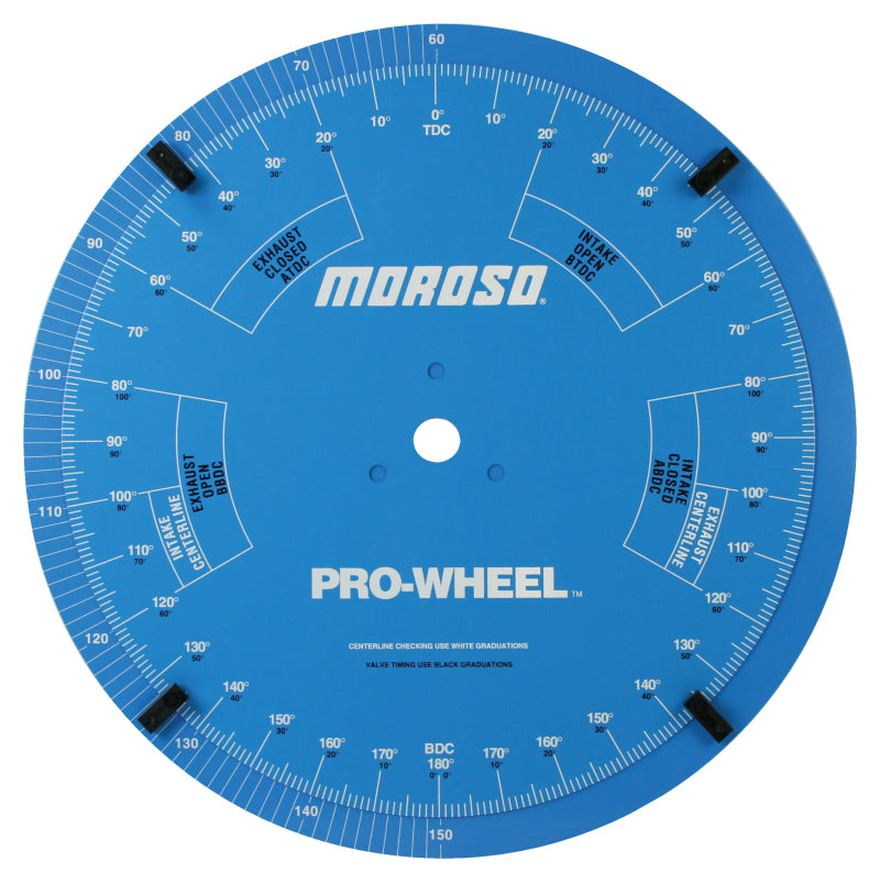 Moroso Degree Wheel - Dual Tools Moroso