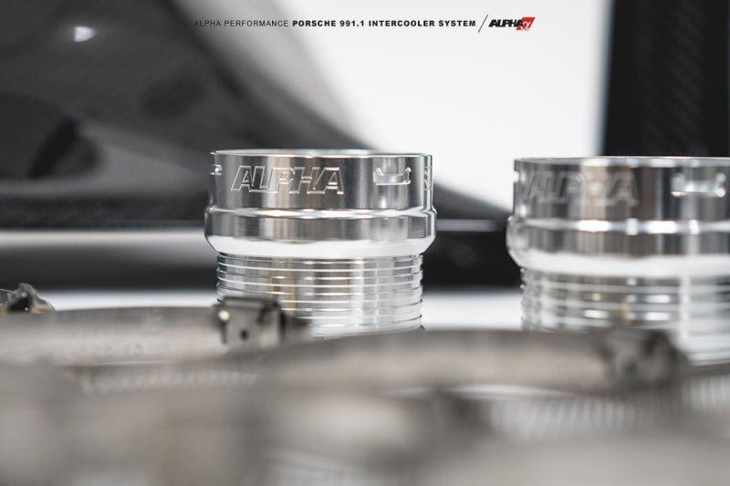 AMS Performance Porsche 997.1TT Alpha Intercooler System (For Stock Framed Turbos) Intercooler Kits AMS