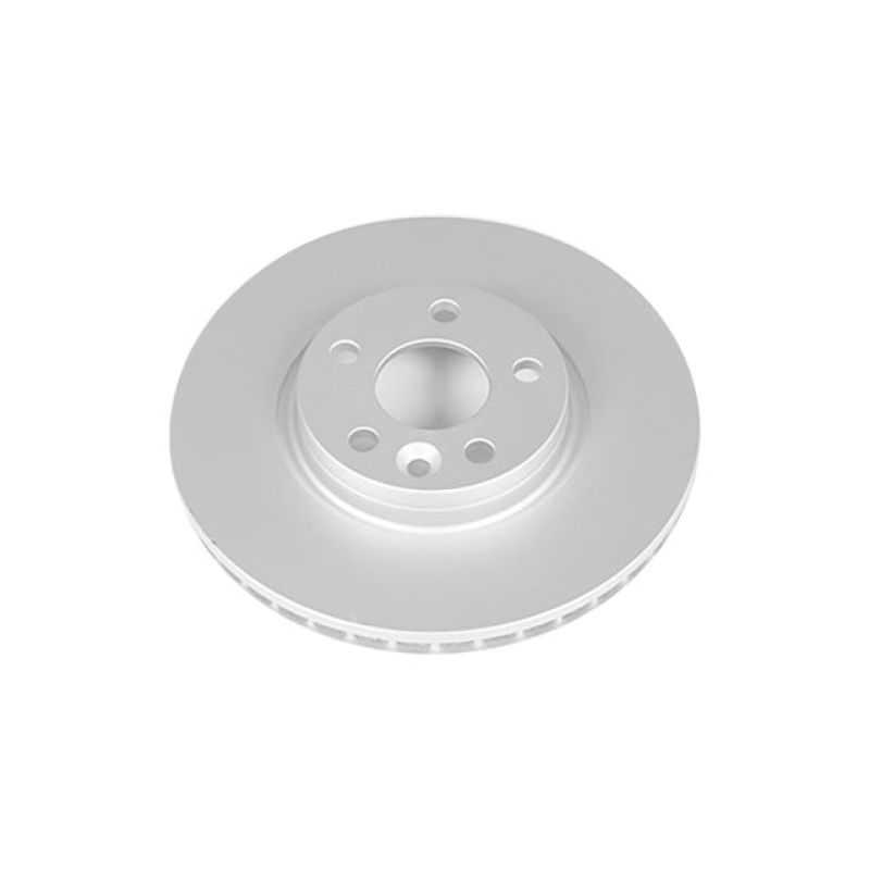 Power Stop 12-15 Land Rover Range Rover Evoque Front Evolution High Carbon Geomet Coated Rotor Brake Rotors - OE - Cryo PowerStop