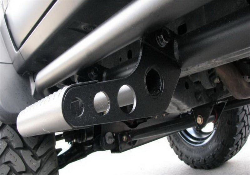 N-Fab RKR Step System 2022 Nissan Frontier CC (All Beds) Gas SRW - Cab Length - Tex. Black - 1.75in Body Armor & Rock Rails N-Fab