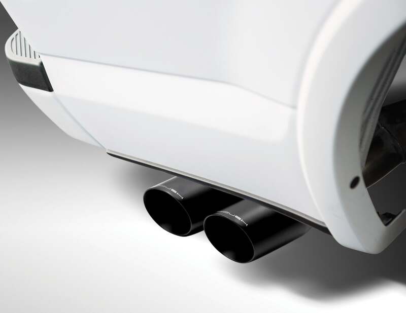 Roush 21-24 Ford F-150 5.0L 4in Black Exhaust Y Tip Kit Tips Roush