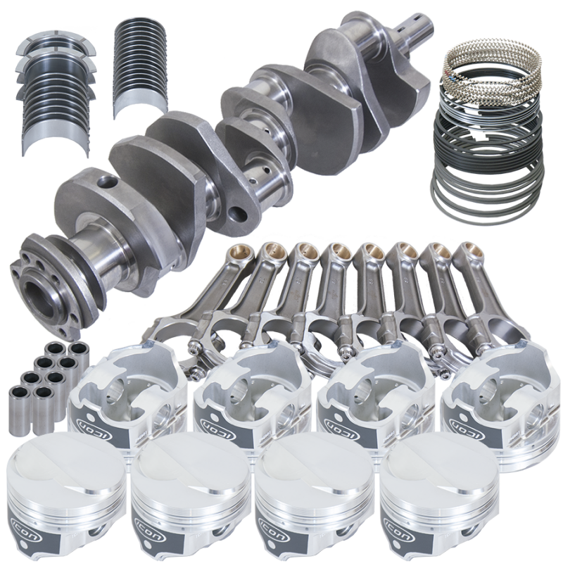 Eagle Chevy 454 4.000in Crank 6.135in I-Beam Rods 18cc Dome 4.310in Pistons Rotating Assembly Rotating Assemblies Eagle