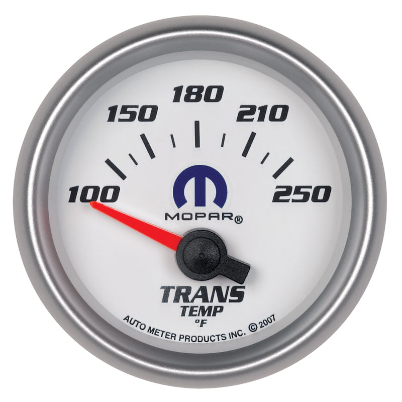 Autometer Mopar 52.4mm SSE 100-250 Degree F Transmission Temperature Gauge Gauges AutoMeter