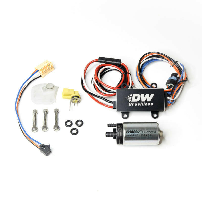 DeatschWerks 14-19 Ford Fiesta ST 440lph InTank Brushless Fuel Pump w/9-0912 Instl kit/C102 Contrllr Fuel Pumps DeatschWerks
