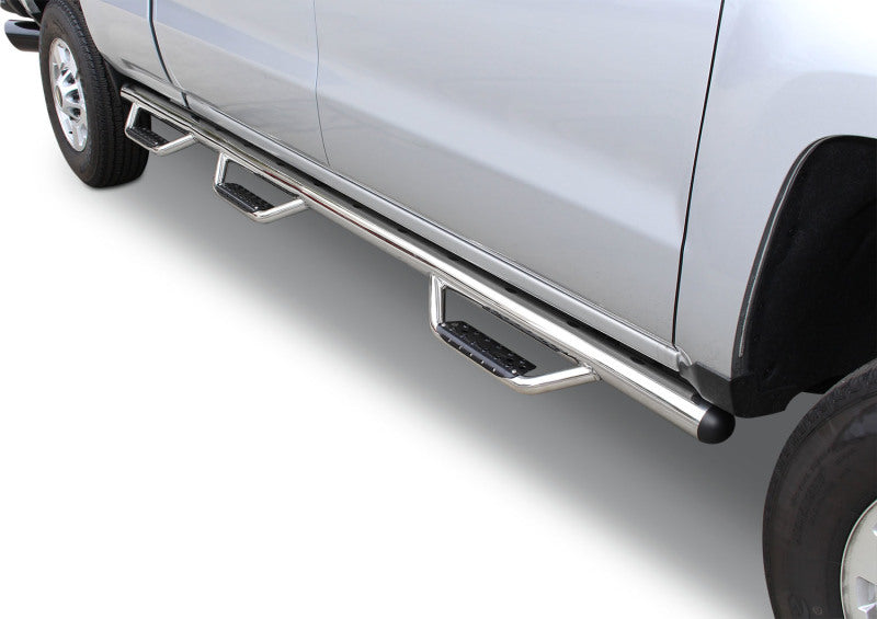 Go Rhino 09-14 Dodge Ram 1500 Dominator D3-1 Piece SideSteps - W2W - SS Side Steps Go Rhino