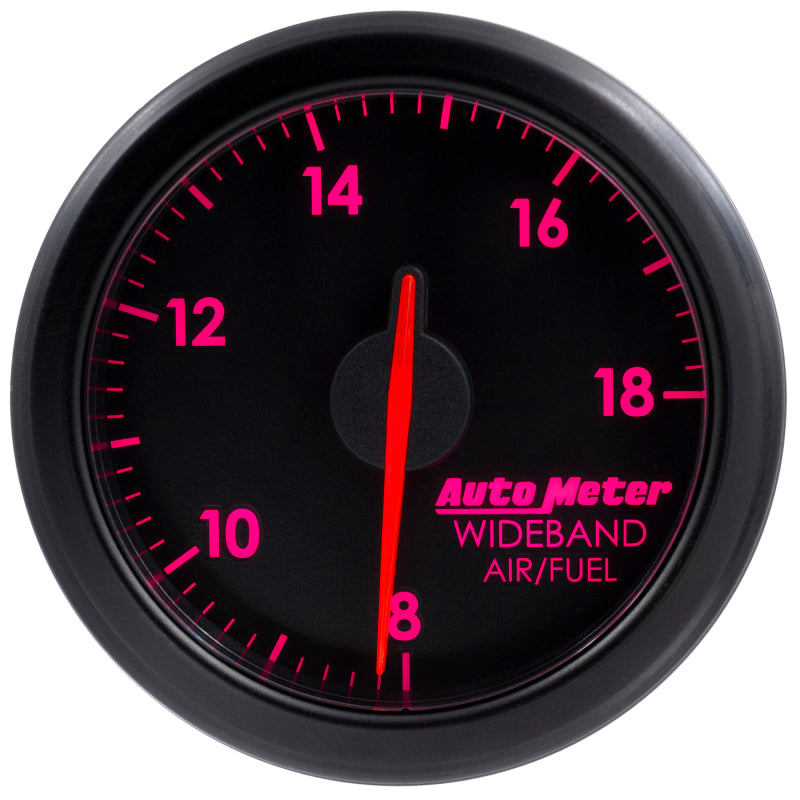 Autometer Airdrive 2-1/6in Wideband Air / Fuel Gauge 10:1-17:1 ARF Range - Black Gauges AutoMeter