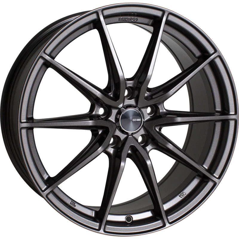 Enkei DRACO 15x6.5 5x114.3 38mm Offset 72.6mm Bore Anthracite Wheel Wheels - Cast Enkei