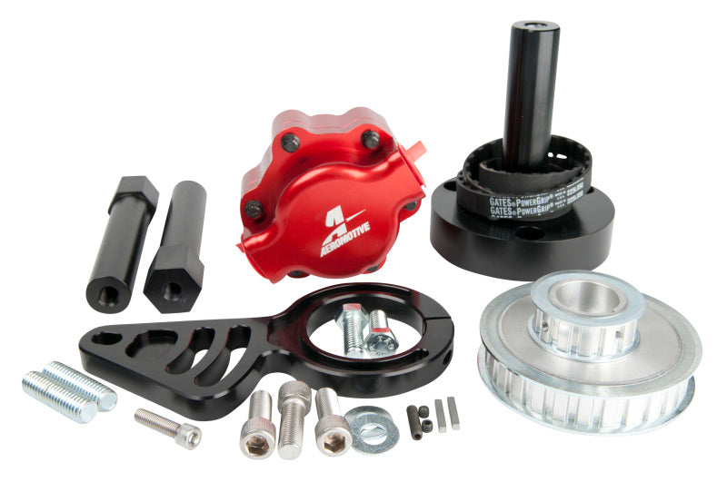 Aeromotive Chevrolet Big Block Kit to Install 11105 Billet Belt Drive Pump Fuel Pumps Aeromotive