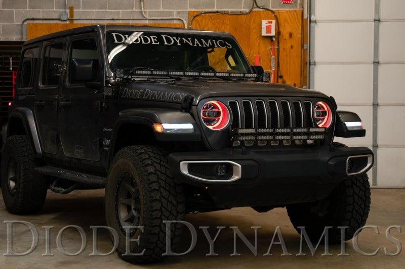 Diode Dynamics 18-21 Jeep JL Wrangler/Gladiator RGBW HD LED Halos Bulbs Diode Dynamics