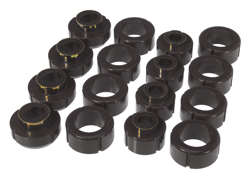 Prothane 82-00 GM 2/4wd S-Series Ext Cab Body Mount - Black Bushing Kits Prothane