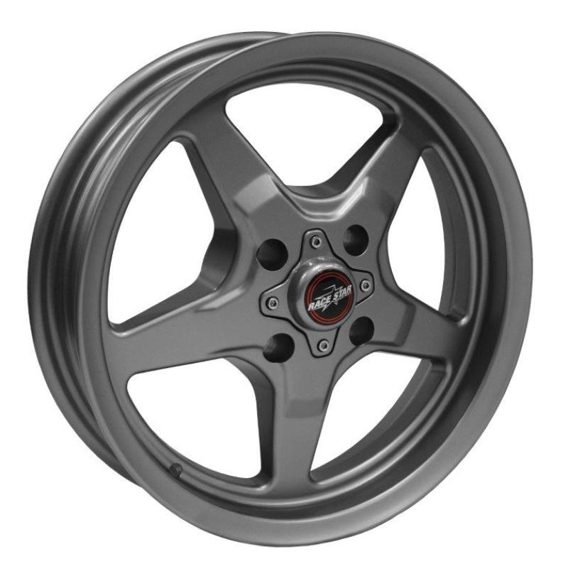 Race Star 91 Drag Star 15x3.75 4x108bc 1.50bs Direct Drill Met Gry Wheel Wheels - Cast Race Star
