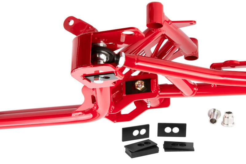 UMI Performance 98-02 GM F-Body K-Member LSX Rr Roll Center Increase- Red Engine Mounts UMI Performance