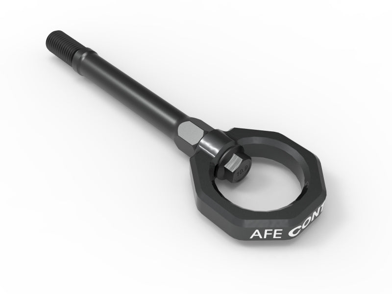 aFe CONTROL Front Tow Hook Chevrolet Corvette (C8) 20-25 V8-6.2L- Gray Tow Hooks aFe