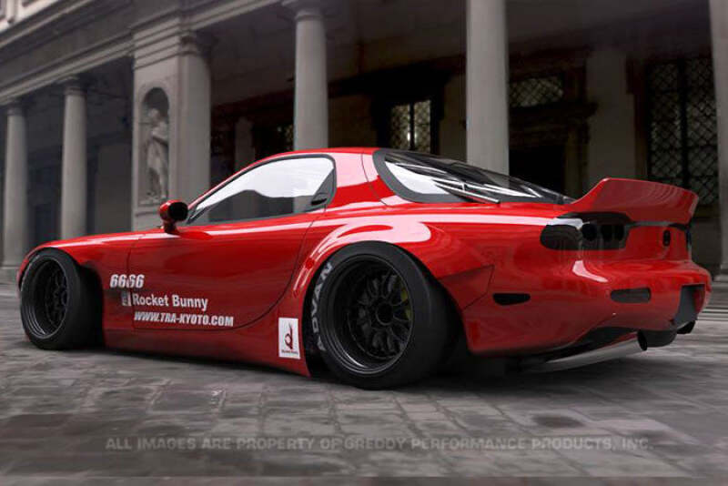 GReddy X Rocket Bunny FD3S V2 Rear Over-Fenders (S/O 8-12 Wks No Cancel) Fenders GReddy