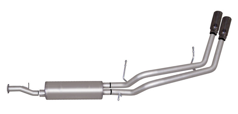 Gibson 07-09 Chevrolet Tahoe LS 4.8L 2.25in Cat-Back Dual Sport Exhaust - Stainless Catback Gibson