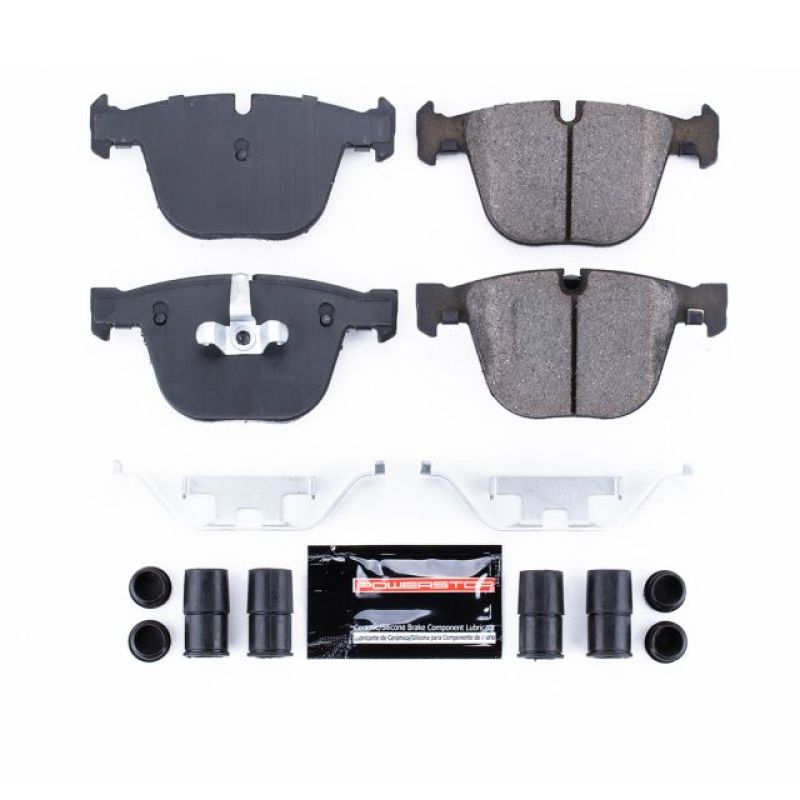 Power Stop 10-17 BMW 535i GT Rear Z23 Evolution Sport Brake Pads w/Hardware Brake Pads - Performance PowerStop
