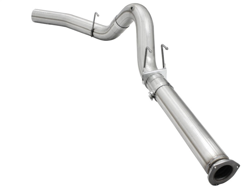 aFe Atlas Exhausts 5in DPF-Back Aluminized Steel Exhaust System 2015 Ford Diesel V8 6.7L (td) No Tip DPF Back aFe