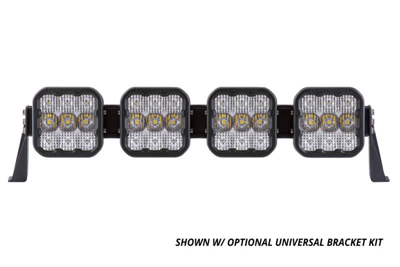 Diode Dynamics SS5 Pro Universal CrossLink 4-Pod Lightbar - White Driving Light Bars & Cubes Diode Dynamics