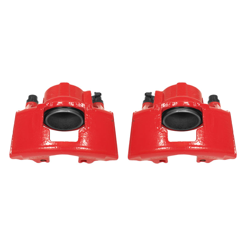 Power Stop 1994 Chevrolet Blazer Front Red Calipers w/o Brackets - Pair Brake Calipers - Perf PowerStop