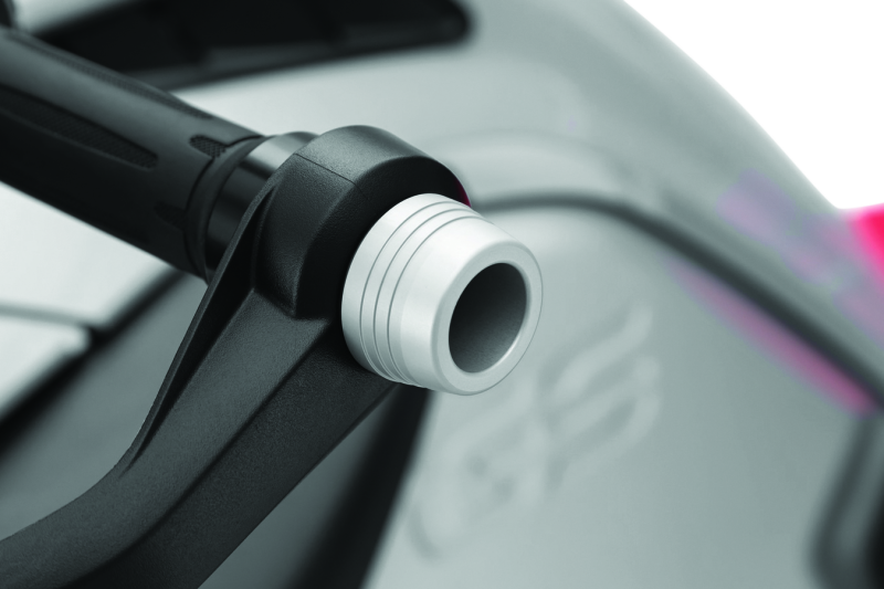 Kuryakyn Lodestar Handlebar Slidres-BMW-Silver Hardware - Singles Kuryakyn