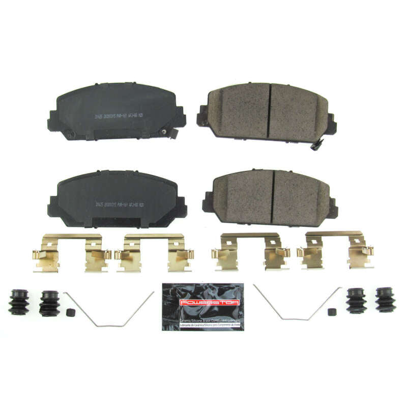 Power Stop 2013 Acura RDX Front Z23 Evolution Sport Brake Pads w/Hardware Brake Pads - Performance PowerStop