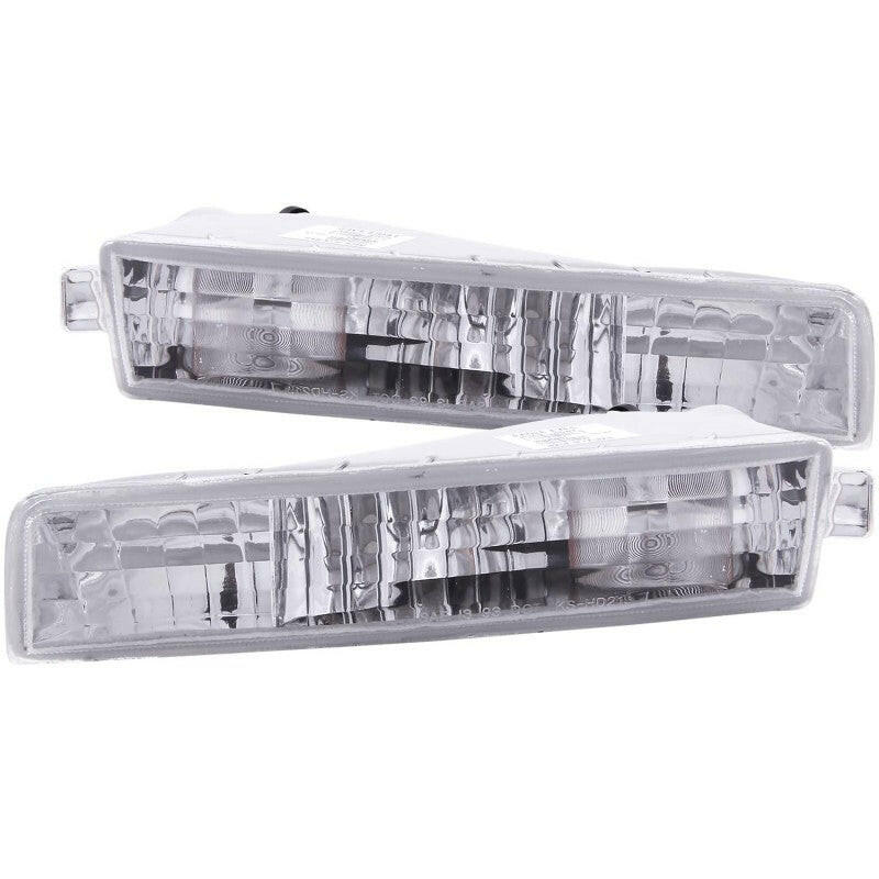 ANZO 1997-2001 Honda Prelude Euro Parking Lights Chrome Lights Corner ANZO