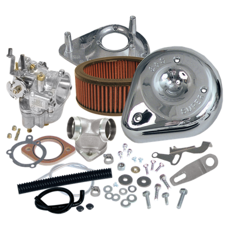S&S Cycle 04-06 Sportster Models Super E Carburetor Kit Carburetor Rebuild Kits S&S Cycle