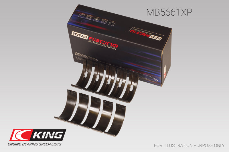 King Engine Bearings Audi/VW ADZ/ AWT/ APK/ BHP/ BPY/ AKS (Size STDX) Main Bearing Set Bearings King Engine Bearings