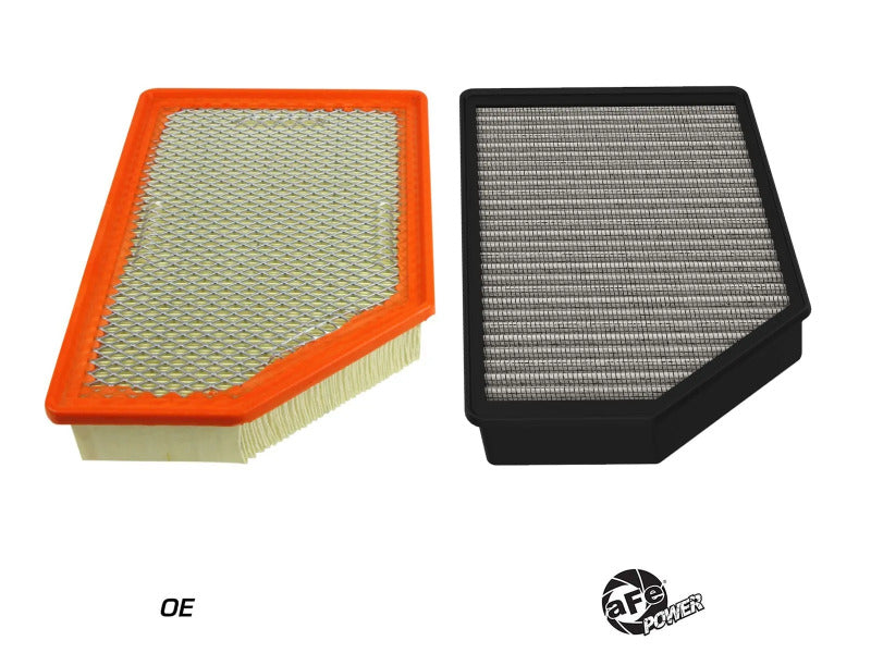 aFe 20-25 GM Diesel Trucks V8-6.6L (td) L5P Magnum FLOW OE Replacement Air Filter w/ Pro DRY S Media Air Filters - Direct Fit aFe