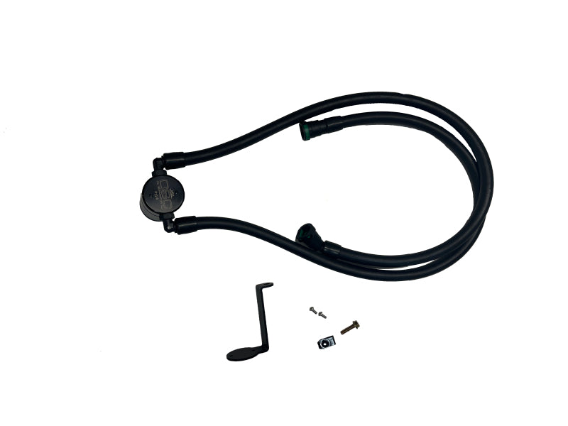 J&L 2025 Ford Explorer 2.3L EcoBoost 3.0 PVC Side Oil Separator - Black Anodized Oil Separators J&L