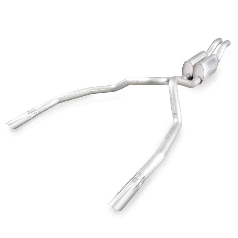 Stainless Works 2010-14 Ford Raptor 3in Exhaust S-Tube Mufflers Under Bumper Exit Catback Stainless Works