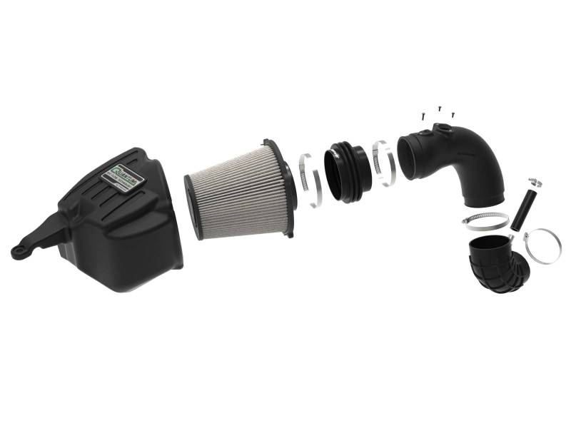 aFe 07-09 Ram 2500/3500 Cummins L6-6.7L (td) Quantum Cold Air Intake System w/ Pro Dry S Filter Cold Air Intakes aFe