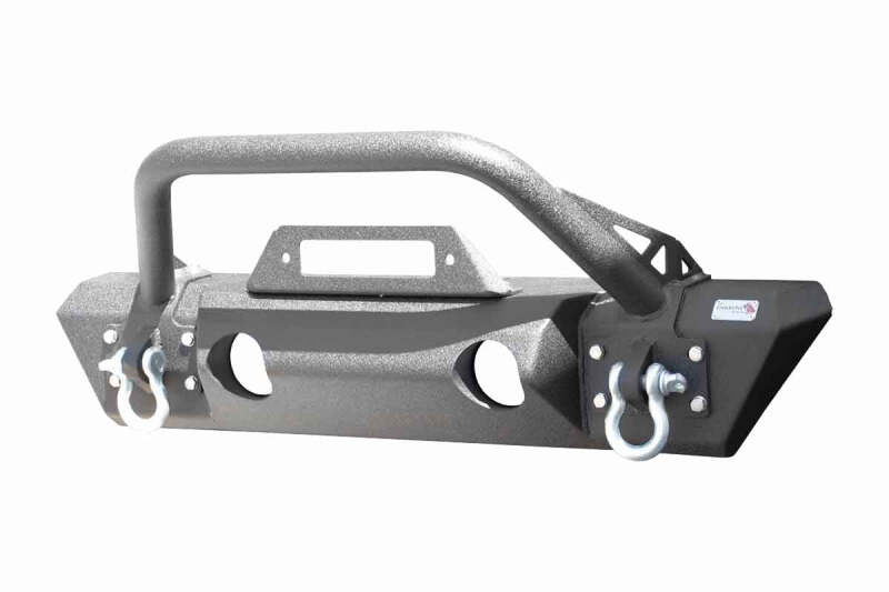 Fishbone Offroad 2018+ Jeep JL/Gladiator Wrangler JL/Gladiator Front Winch Bumper - Black Powdercoat Bumpers - Steel Fishbone Offroad