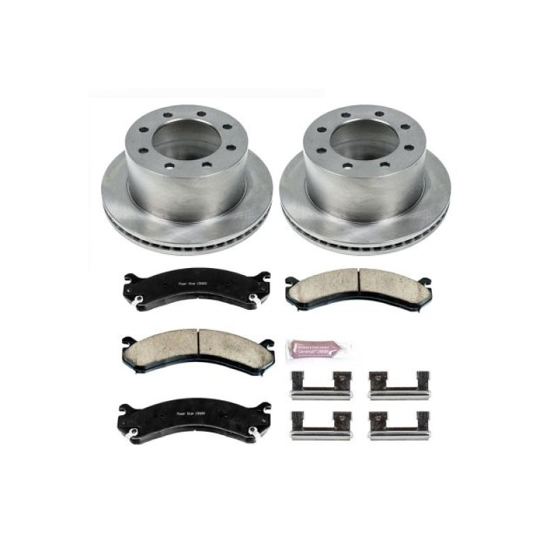 Power Stop 01-06 Chevrolet Silverado 3500 Rear Autospecialty Brake Kit Brake Kits - OE PowerStop