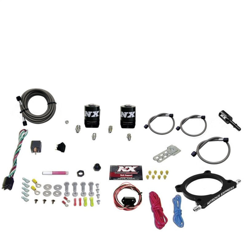 Nitrous Express 11-15 Ford Mustang GT 5.0L High Output Nitrous Plate Kit (50-250HP) w/o Bottle Nitrous Systems Nitrous Express