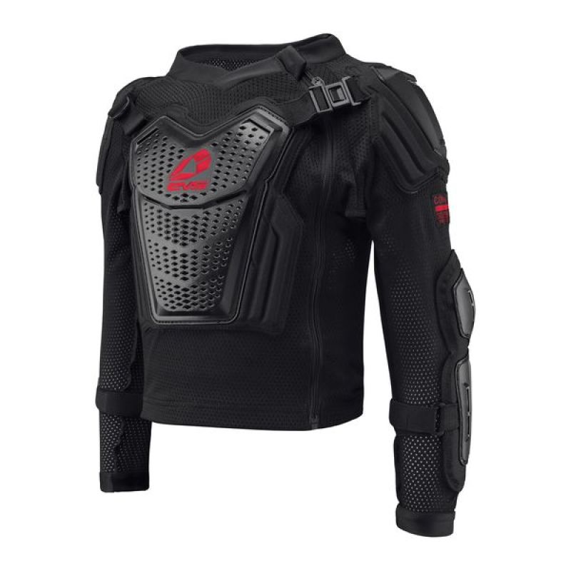 EVS Comp Suit Black/Red - Large Body Protection EVS