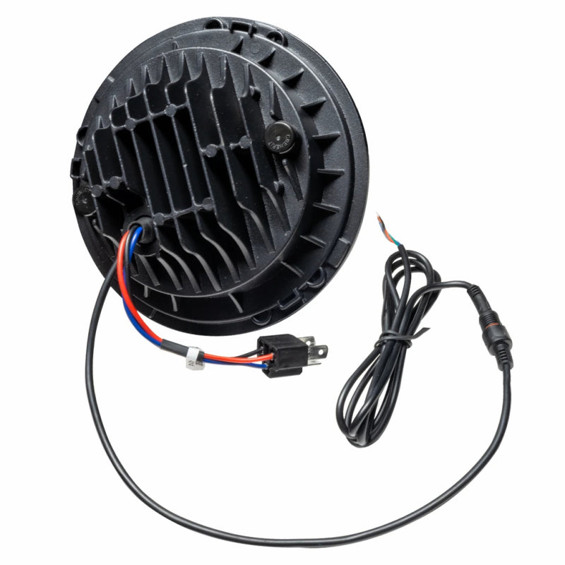 Oracle 7in High Powered LED Headlights - Black Bezel - ColorSHIFT No Controller Headlights ORACLE Lighting