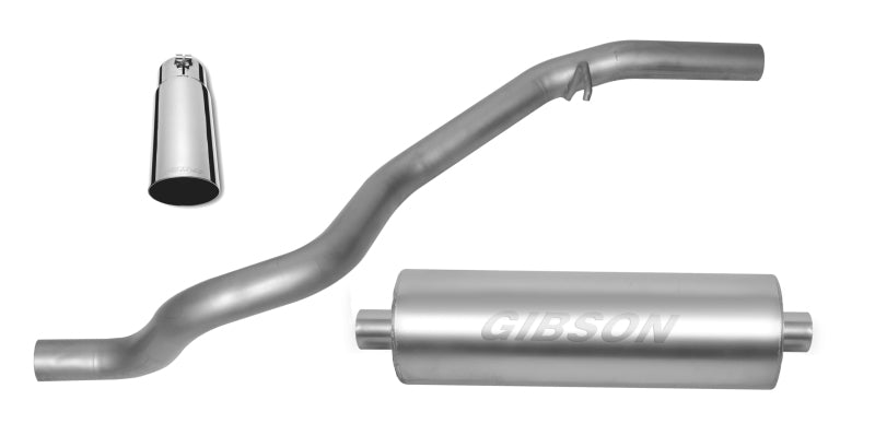 Gibson 96-97 Jeep Grand Cherokee Laredo 4.0L 2.5in Cat-Back Single Exhaust - Stainless Catback Gibson
