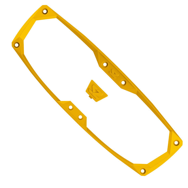 Seizmik Halo R Series - Bezel/Cap Kit - Yellow Exterior Trim Seizmik