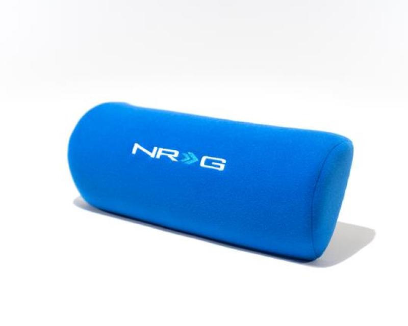 NRG Bucket Seat Extra Firm Half Moon Lumbar Support Blue 1pc Seat Cushions and Pads NRG