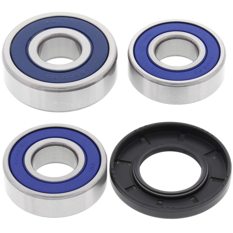 All Balls Racing 02-09 Yamaha XVS1100 V-Star Wheel Bearing Kit Rear Wheel Bearings All Balls Racing