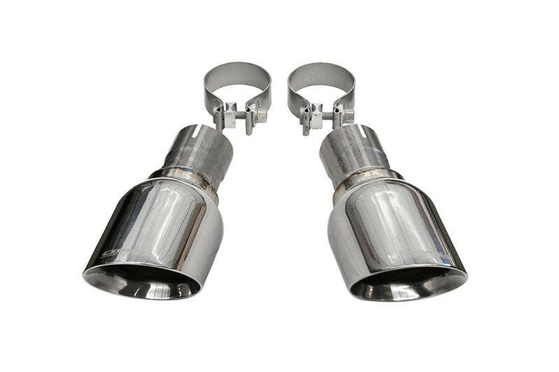 Corsa 2011-2021 Jeep Grand Cherokee Single 2.5in Inlet / 4.5in Outlet Polished Pro-Series Tip Kit Tips CORSA Performance