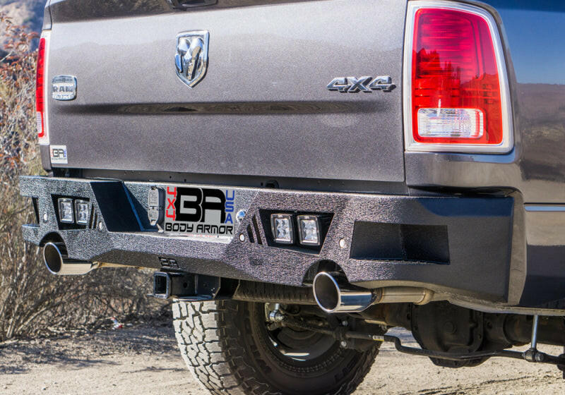 Body Armor 4x4 99-16 Ford Superduty Eco Series Rear Bumper Bumpers - Steel Body Armor 4x4